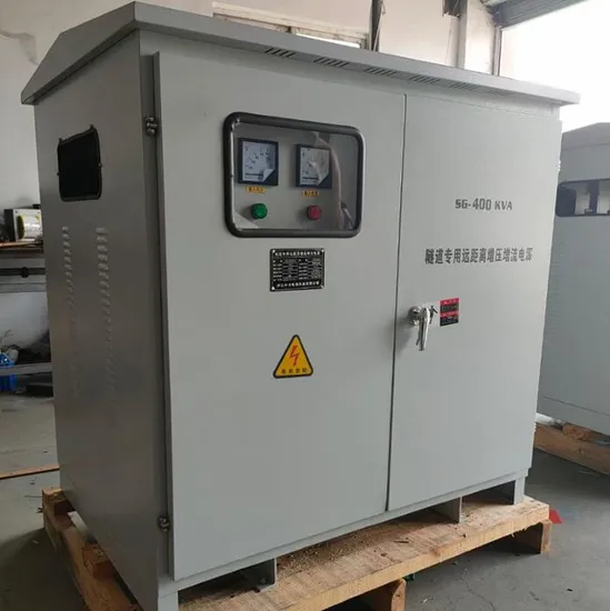 Sg 100-3600kVA 380-3300V Three-Phase Tunnel Special Booster Dry-Type Transformer