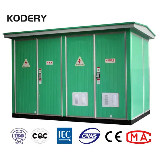 Zhejiang Outdoor Box Substation European American 500kVA 33/0.4kv Compact Substation Power Substations