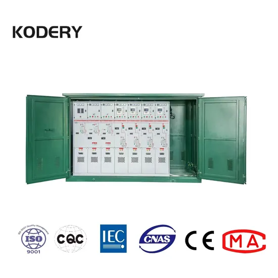 Kodery 12kv Indoor Co-Boxed Type Sf6 Gas Insulated Switchgear