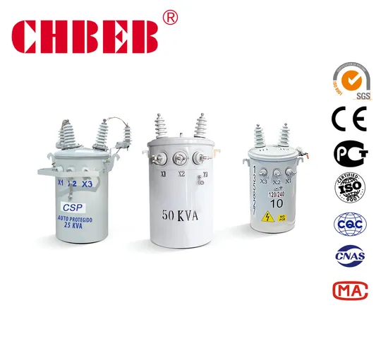 Single-Phase Pole Mounted Transformer 10kVA 25kVA 50kVA Reliable Power Distribution