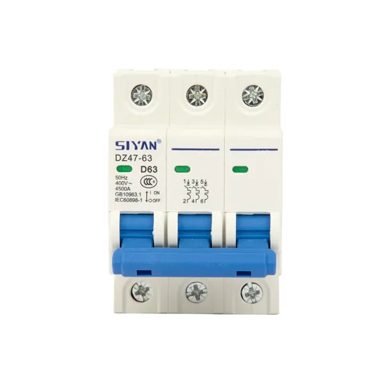 Siyan Dz47-10-63A 220V Circuit Breaker MCB Circuit Breaker 2pole