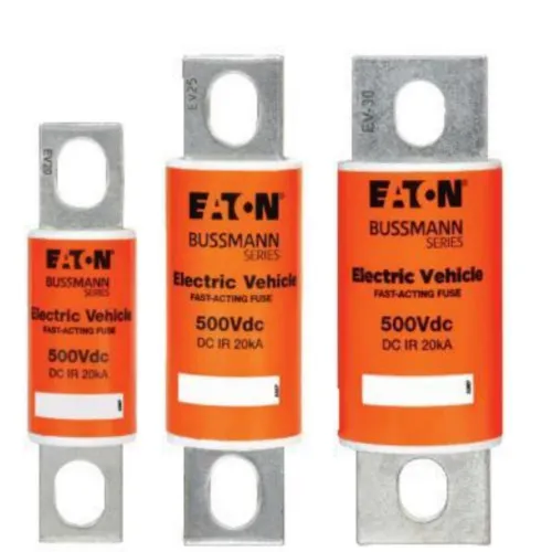 Factory Manufacturer IP67 Fast Acting EV Circuit Charging Protection DC Fuse
