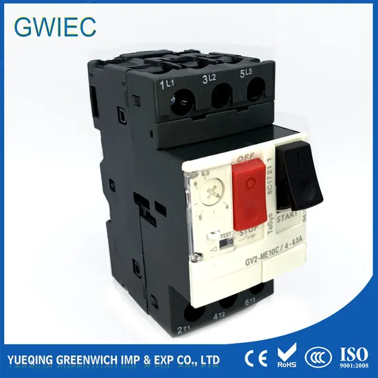 Gwiec MPCB Price Motor Overcurrent Protection for 3 HP Circuit Breaker