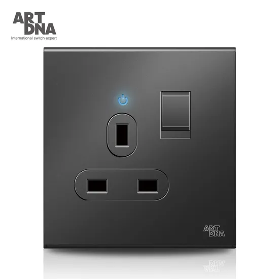 Artdna 13A 250V Universal Wall Single BS Switched and Socket