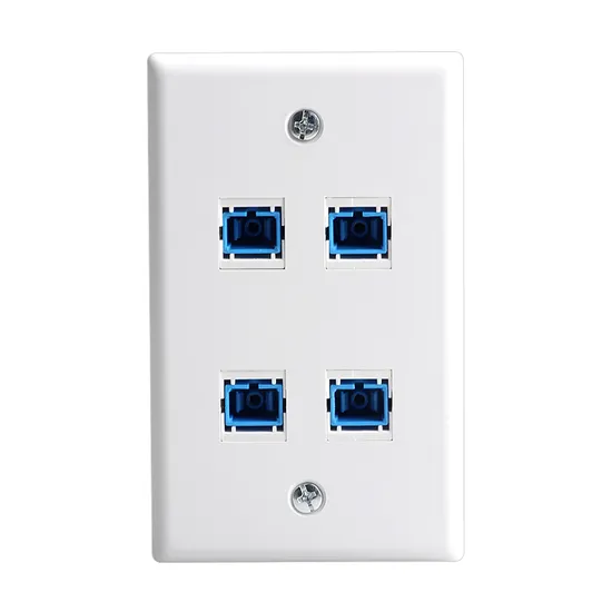 Seto Face Plate Four-Bit Sc Fiber Optic Cable Broadband Socket Panel
