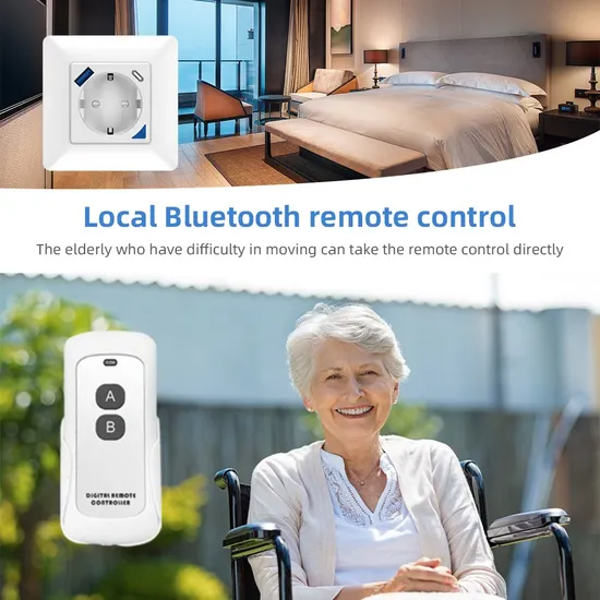 EU Pd20W Tuya WiFi Smart Wall Socket