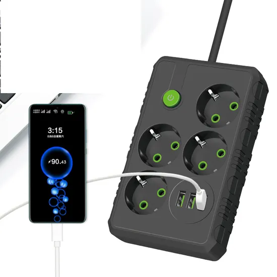 Wholesale Durable and Resistant Inserting 2m Wire Power Strip