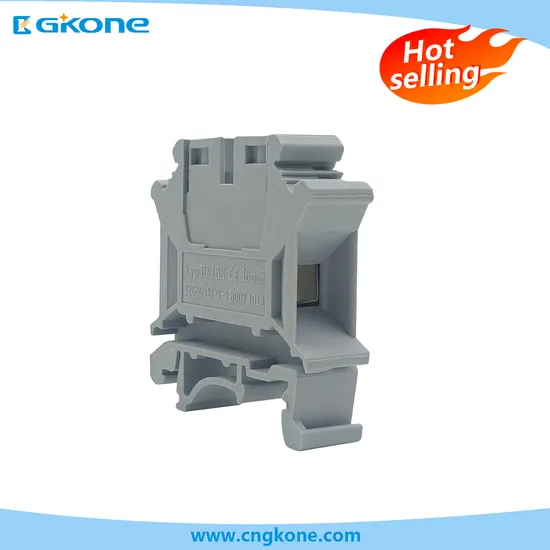Terminal Connector UK16n 800V 101A 16mm2 DIN Rail Terminal Block Compact Electrical Distribution Block