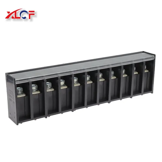600V, 75A Terminal Block 20.00mm PBT Barrier Terminal Block Used in Power Supply