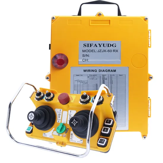 Popular Design Quick Response Industrial Wireless Hydraulic Joystick Remote Control for Open-Pit Mining Equipment