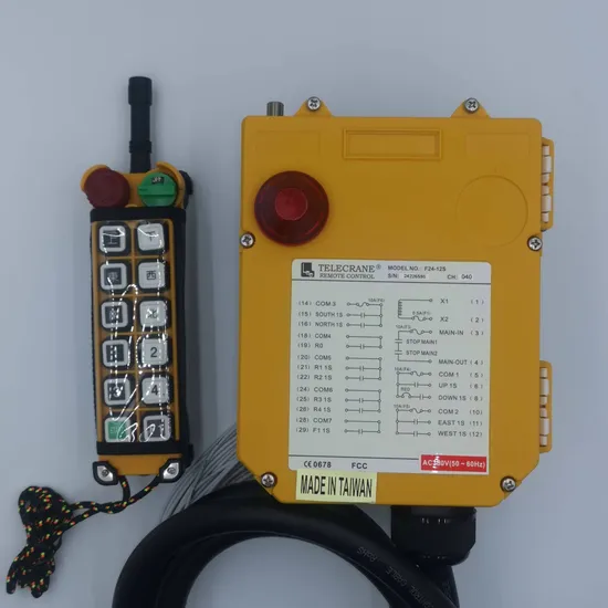 Telecrane Wireless Remote Control F24-12s Electric Hoist Control Crane Remote Control