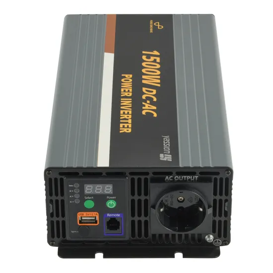 DC12V 110V 1500W 18 Months Pure Sine Wave Inverter