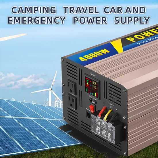 4000W/4kw 12/24/48VDC to 110/220VAC Pure Sine Wave Car Power Inverter, Solar Inverter Factory