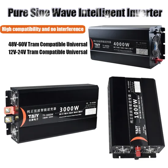 500W 24VDC to 220VDC Pure Sine Wave Intelligent Inverter
