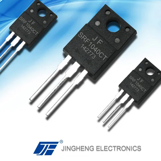 SRF20100CT 20A 100V Schottky Barrier Rectifier Diode with ITO-220AB
