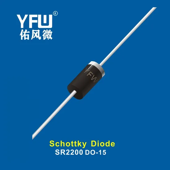 Sr260L Sr2100L Sr2200L Do-15 Low Vf Schottky Diode