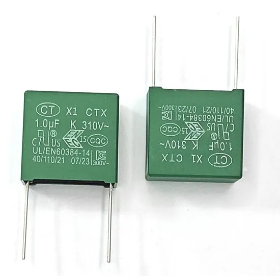 1.0UF 310VAC X1 Metallized Polypropylene Film Capacitor for High Voltage