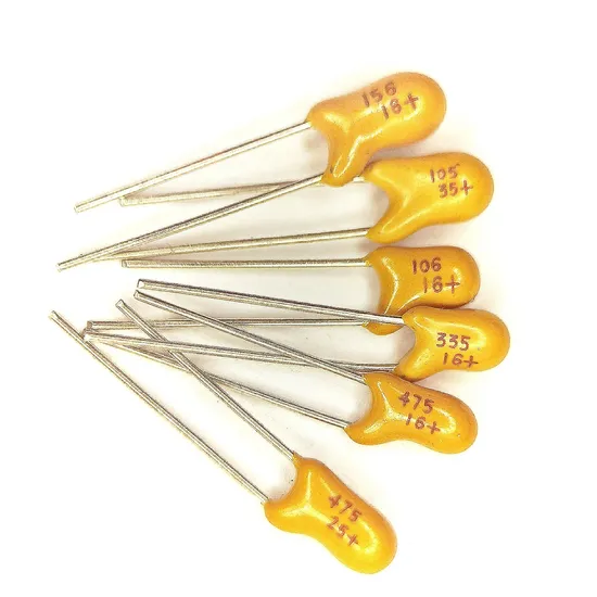 Dipped Ca42 SMD Ca45 Low ESR Ca45L Ca55 Tantalum Capacitors