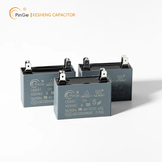 Ks Pinge Cbb61 Polypropylene Capacitor for Air Conditioner Parts