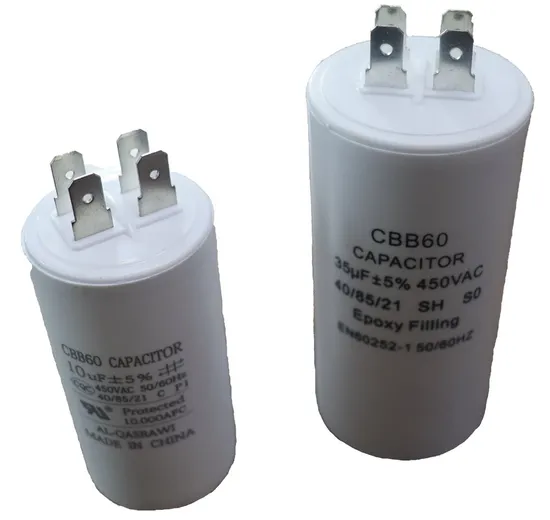 Engineering Motor Run Capacitor Cbb60 for AC Accessories