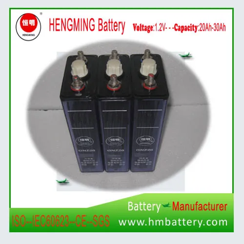 Nickel Cadmium Alkaline Battery Gnz20 for UPS