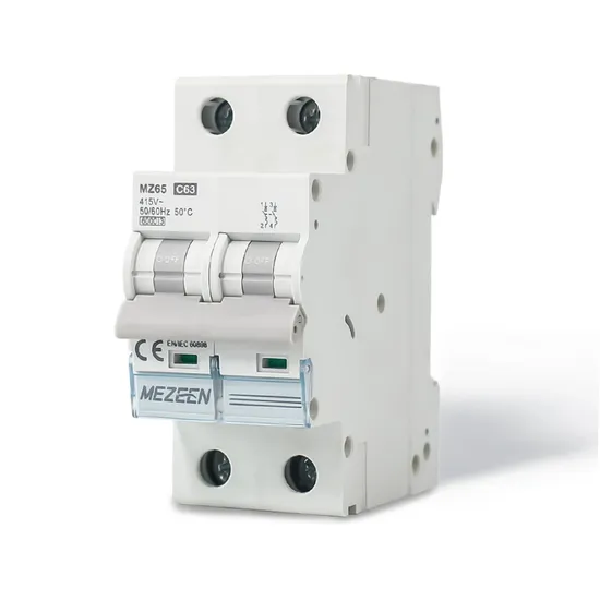 5 Years Warranty Double Pole 2 Pole 1-63 AMPS 6ka 10ka Miniature Circuit Breaker MCB with CE Certification