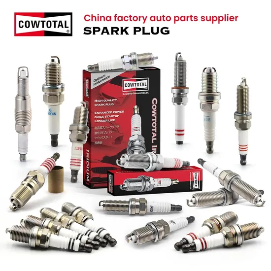 Cowtotal Factory Wholesale Price Auto Car Engine Iridium Platinum Bujias Spark Plugs for Denso Toyota Hyundai for Mazda Ford Chevrolet Nissan Tiida