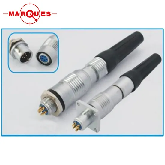 Copper Alloy Push-Pull Solder Aerial Plug 2p