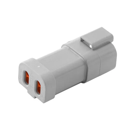 Dt04-4p-E003 Deutsch Automobile Waterproof Connector 4p Male and Female Butt Connector Plug with Flat Tail Cover Can Process Customized Cable Components