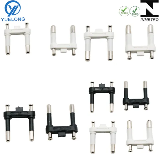 Brazilian Inmetro Approved Plug Insert 2pins 3pins