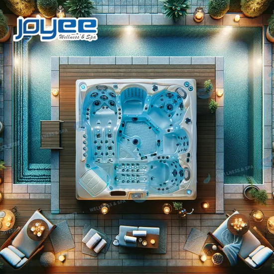 Joyee Export Outdoor Europe Balboa Acrylic SPA Hot Tub Wholeslae Price