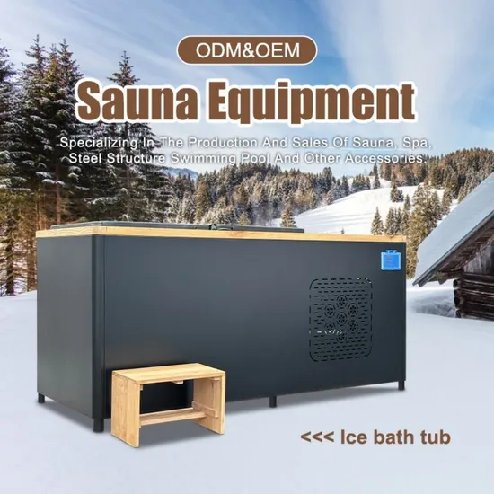 Wholesale 1-2 Person Ice Tub Outdoor Ice Bath in Door Bathtub