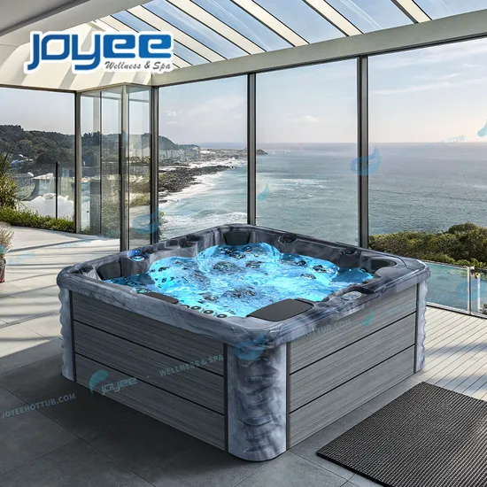 Joyee 6 People Outdoor Whirlpool Jacuzzis Balboa Hydro Massage Hot Tub SPA