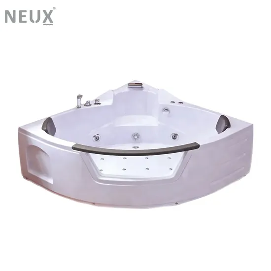 New Design Outdoor Massage Hot Tub with Water LED Lights