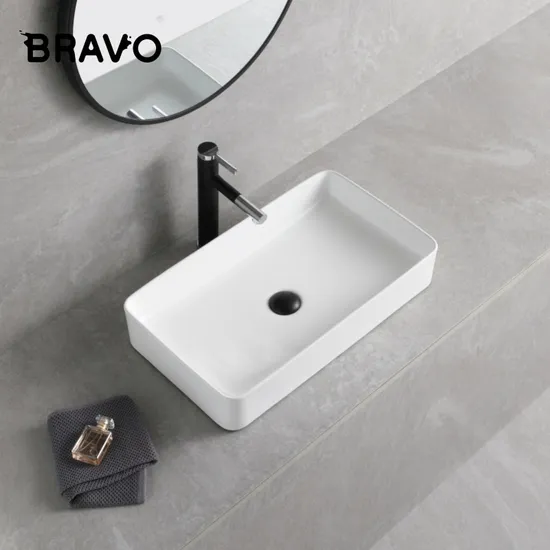 Bravo Ceramic Sanitary Ware Bathroom Furniture Vanity Hand Wash Basin