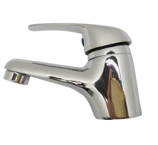 High Quality Brass Lavatory Basin Faucet Single Handle Bathroom Faucet (FY6817-6)