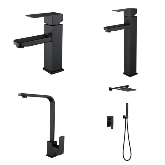 Bathroom Faucet 304 Stainless Steel Hot and Cold Water Tap