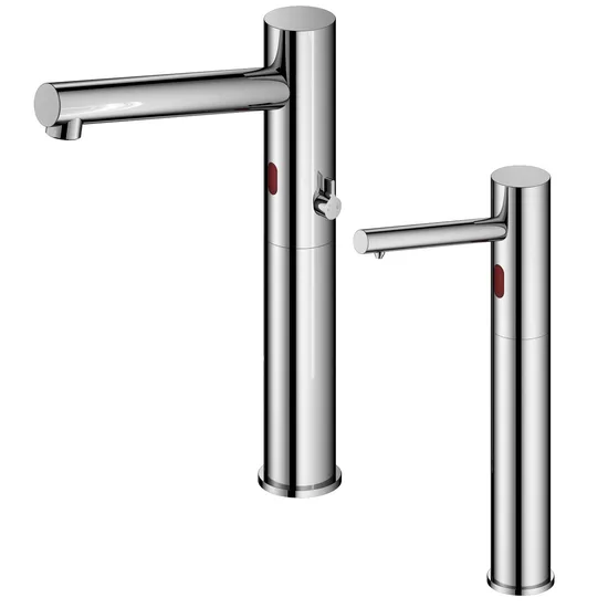 Higher Size Sensor Faucet and Sensor Soap Dispenser, temperature Adjustable