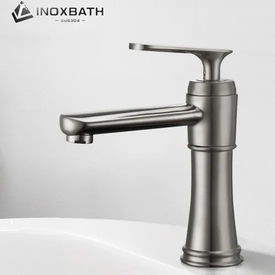 Single Handle Hole Wash Basin Sink Hot and Cold Water Faucet Tap