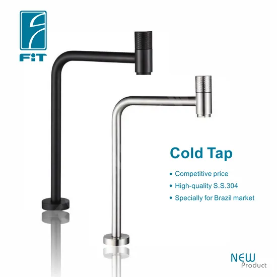 High Cold Tap for Brazil Market Misturador Monocomando De Lavatorio De Balcao Bica Alta Aqua (FT5259)