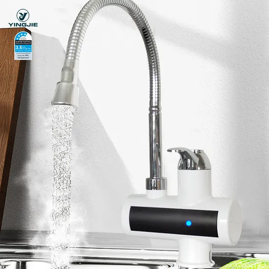 Fast Heat Instant Heating Temperature Display Wash Water Tap China High Efficiency Kitchen Sink and Faucet