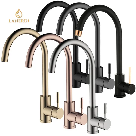 Upc Kitchen Sink Faucet Without Pullout Sprayer Torneiras De Cozinha Robinet Cuisine Griferia One Handle High Arc Stainless Steel Watermark Kitchen Mixer Faucet
