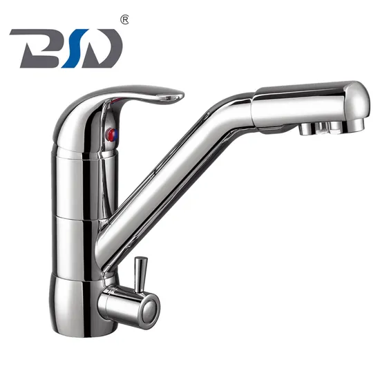 2 Aerators Brass 3 Ways Filter Water Pure Drinking Water Faucets