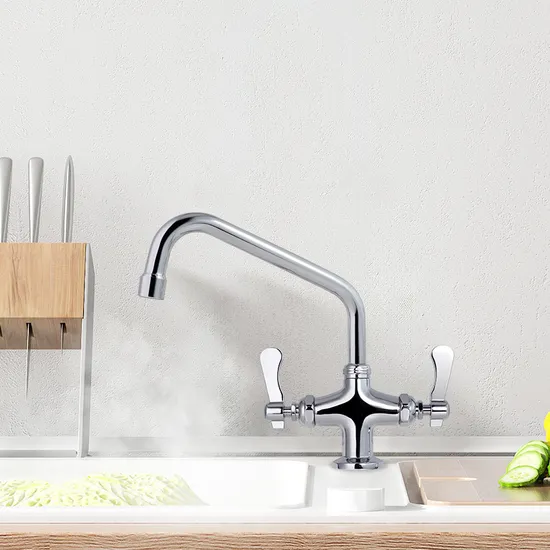 Yc5802-8pg Single Hole high Quality SUS304 Stainless Steel Kitchen Sink Faucet