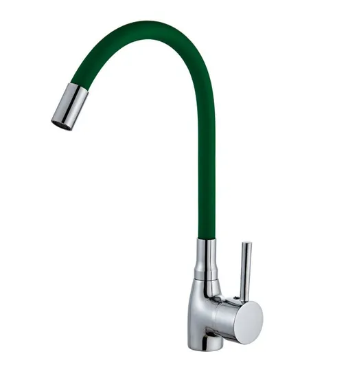 Brass Body Zinc Handle Universal Pipe Mini Kitchen Faucet Op35-1