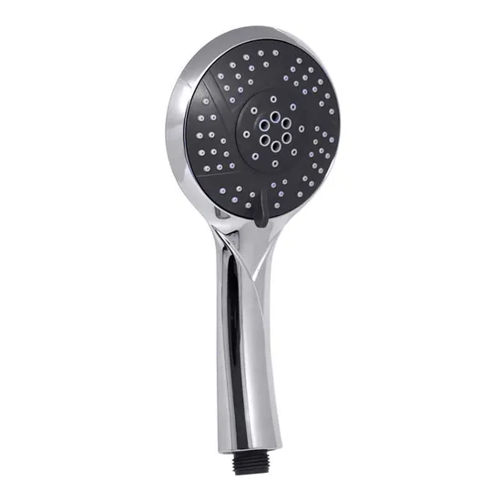 Five-Function Portable Chrome-Plated Plastic Bathroom Handheld Shower Head