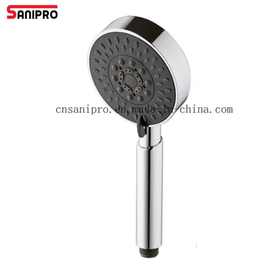 Sanipro Bath Handhold Shower Nozzle Rainfall Spray ABS Plastic 5 Function Rain Hand Shower Head