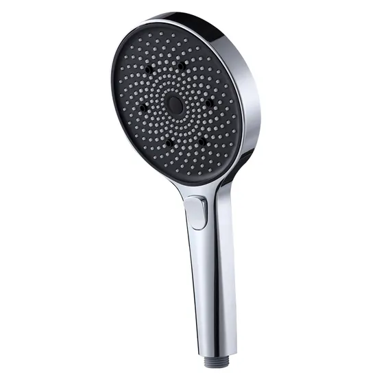 High Quality Shower Accessories 3 Jet Function Water Big Face Hand Shower Head
