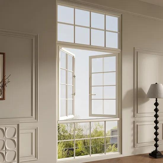 Wholesale Customized Soundproof Triple Glass Aluminum Casement Window for Villa