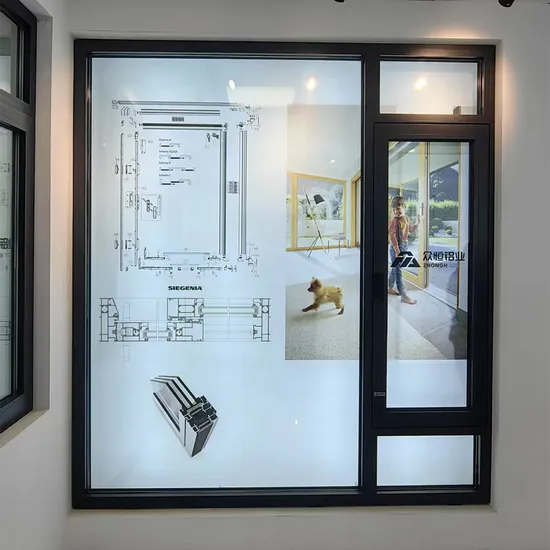 European Style Modern Aluminum Casement Window Swing Doors Steel Wooden Frame Tempered Glass for Exterior Application Best Price